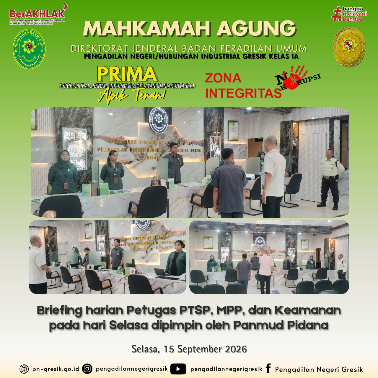 Pembinaan Harian PTSP